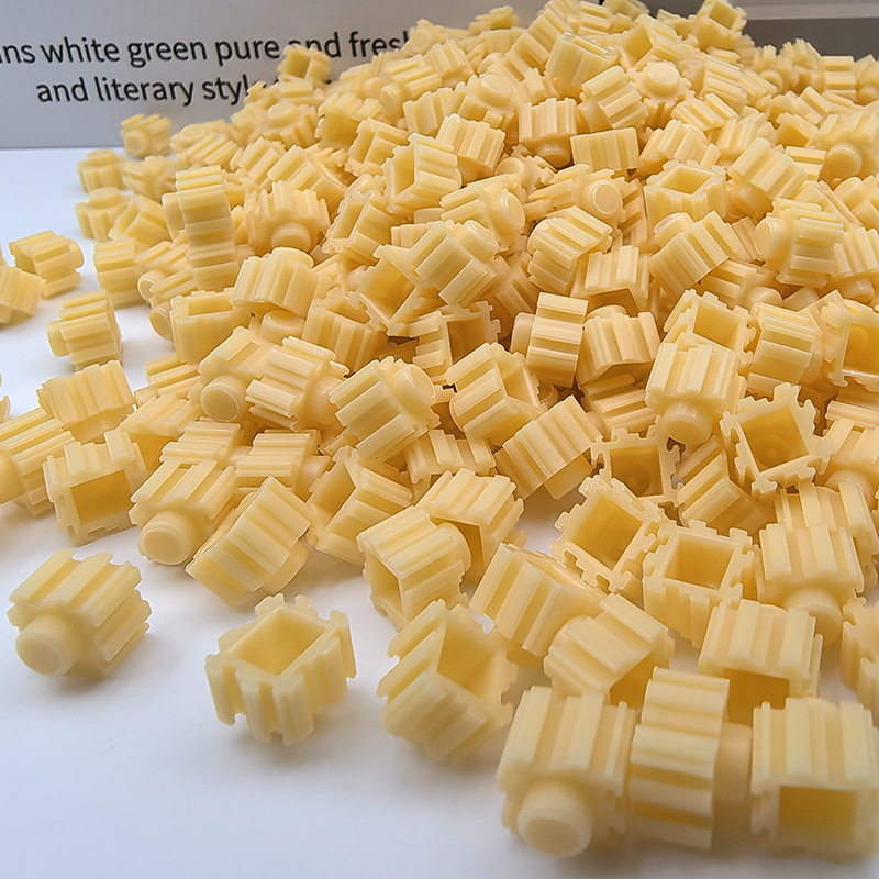 LEGO-kompatible 8mm kleine Teilchen Schüttgut Bausteine Großhandel Kinder Bastelzubehör Bildungs-Puzzlespielzeug