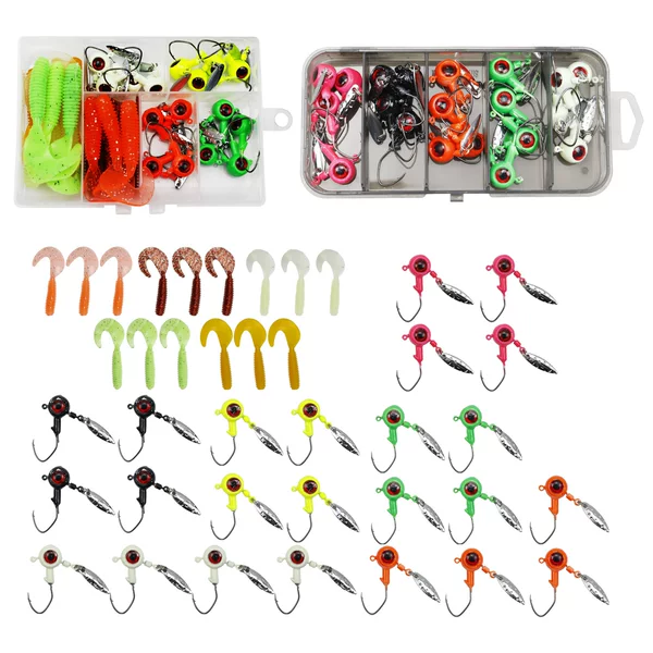 hunting high luya soft bait lead hook sequins suit bionic fishing fake bait sea fishing boat fishing cross-border fishing gear fishing