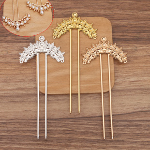 Ancient Style Han Dynasty Accessories Palace Step Shake New Alloy U Hairpin (12707)