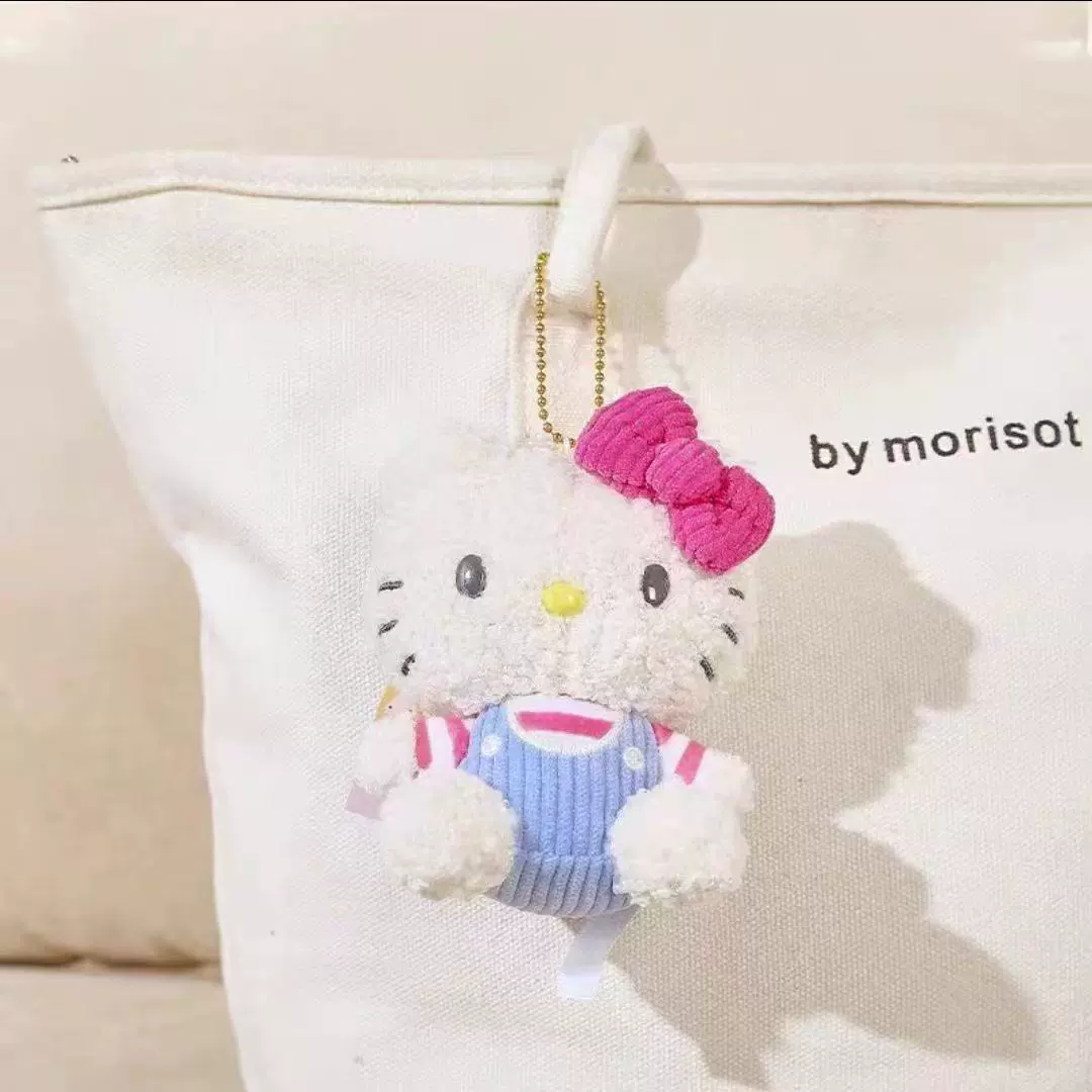 Плюшевый брелок (Sanrio) Hello Kitty, плюшевая кукла-талисман, размеры 10–16 см