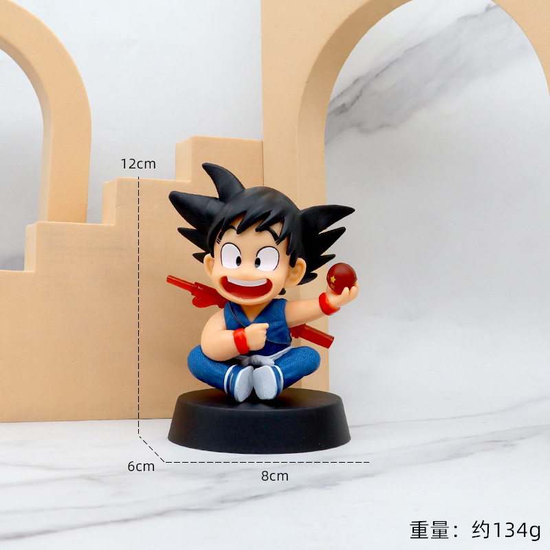 Juego de moda anime Dragon Ball Sun Wukong mano accesorios de modelos periféricos Wujita Veget Saiyan Gift
