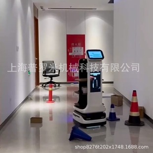 Automatic recharging and following handling robot man-machine cooperation heavy object repeated handling multi-vehicle following Robot