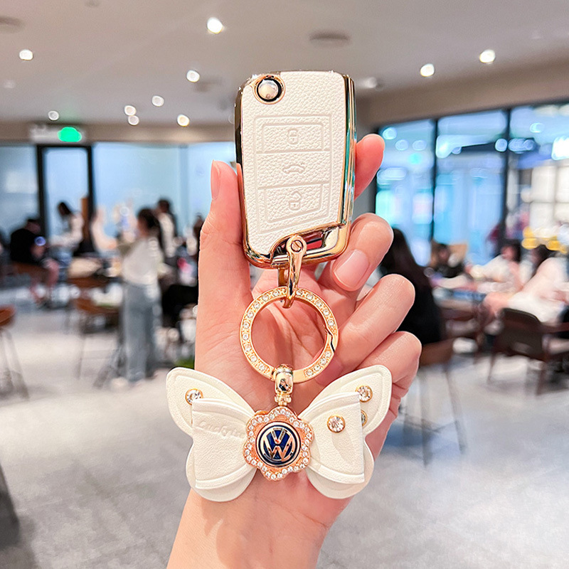 접이식 B형 [아이보리화이트] 싱글백 + 나비넥타이 버클