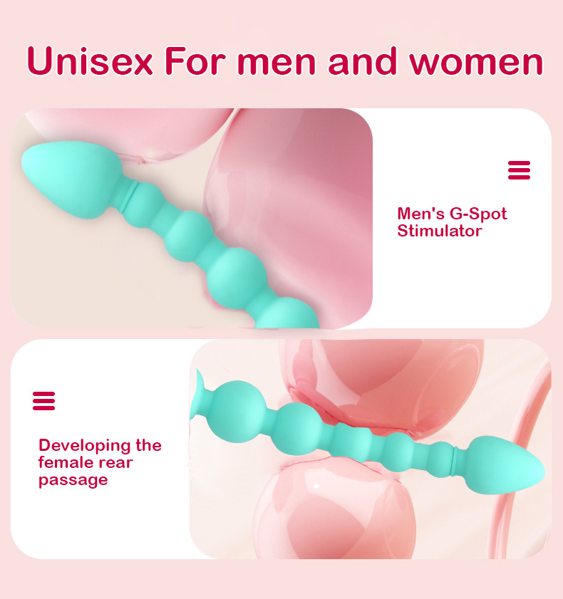 10-Frequency Vibrating Anal Plug, Silicone Prostate Massager, Purple Adult Toy — detail image 4