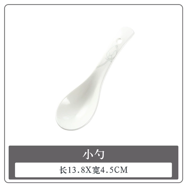 【Yicheng Flower Blossom-Silver Edge】Spoon