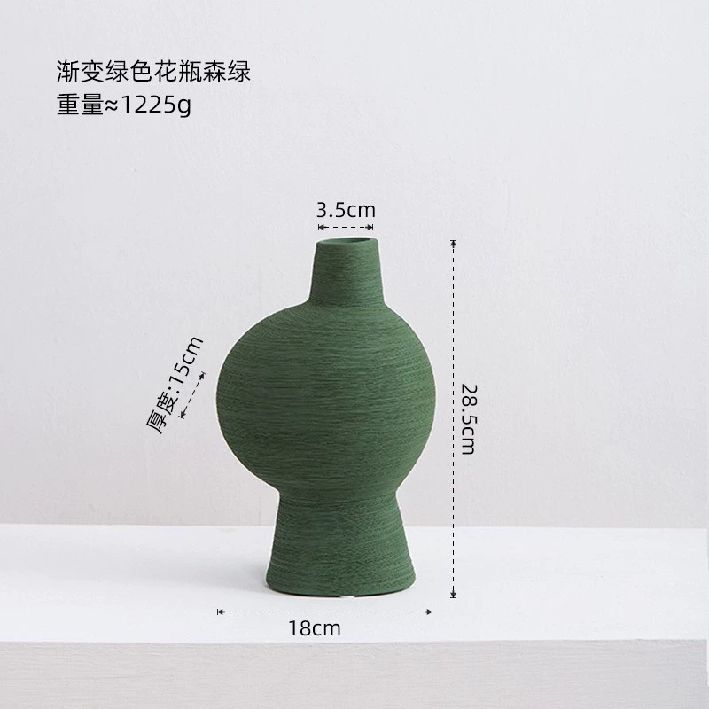 П Vase из керамики с рисунком Mori, ручная работа, расписной творческий цветок, модель, гостиная, продажа в офисе, описание, украшения