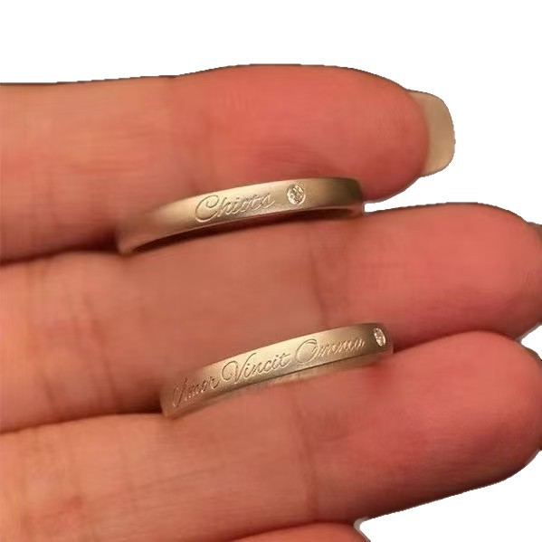 Anillos Lisos para Pareja de Aleación image 5