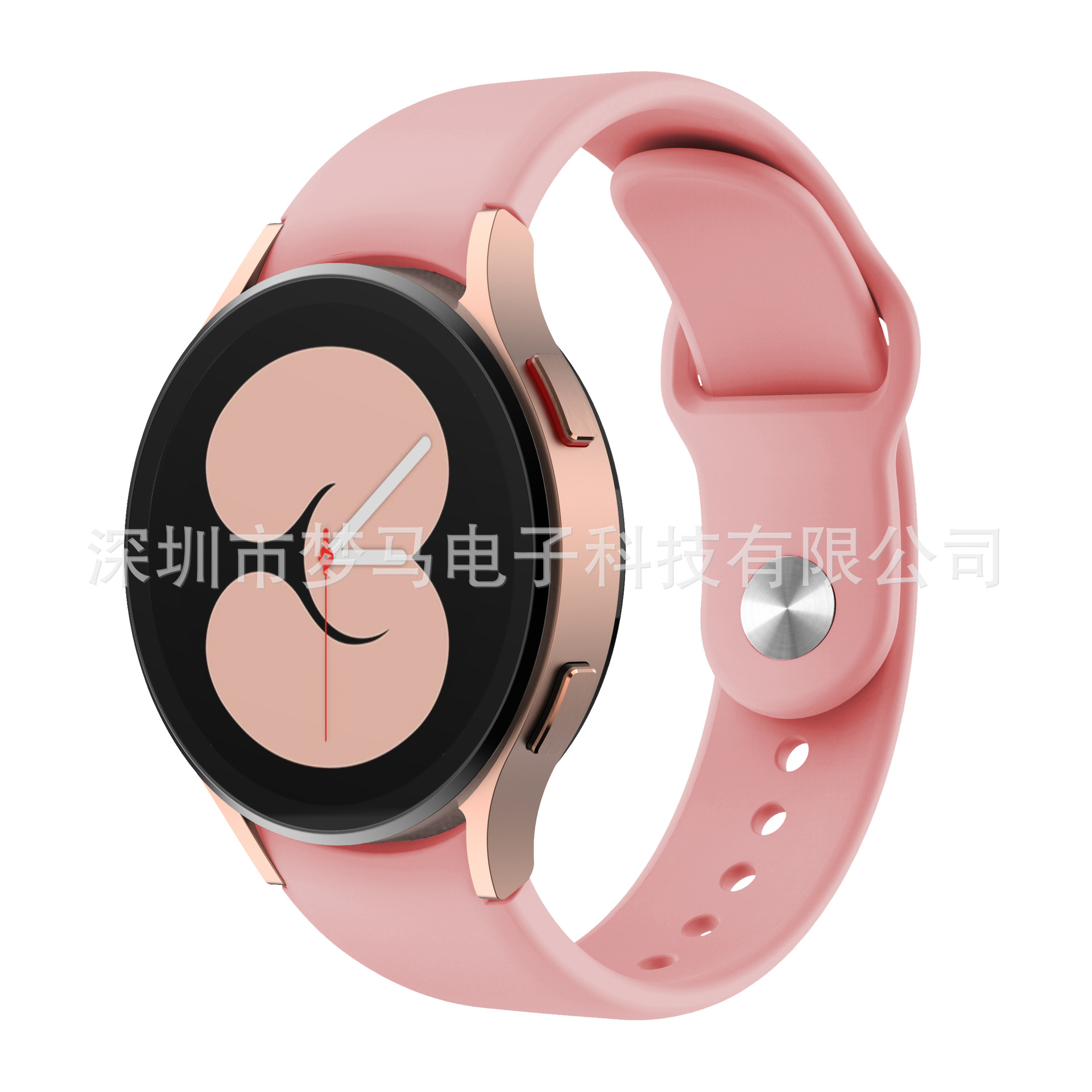 Correa de silicona con hebilla inversa para Samsung Galaxy Watch7, compatible con Watch56classic, correa con hebilla Nike
