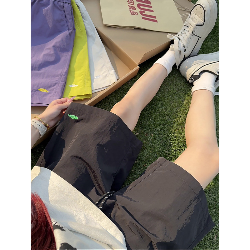2026 New Embroidered Quick-Drying Sun Protection Sports Shorts for Men, Summer Thin, Loose and Breathable American-Style Pants Hk9621 2026 New Embroidered Quick-Drying Sun Protection Sports Shorts for Men, Summer Thin, Loose and Breathable American-Style Pants Hk9621