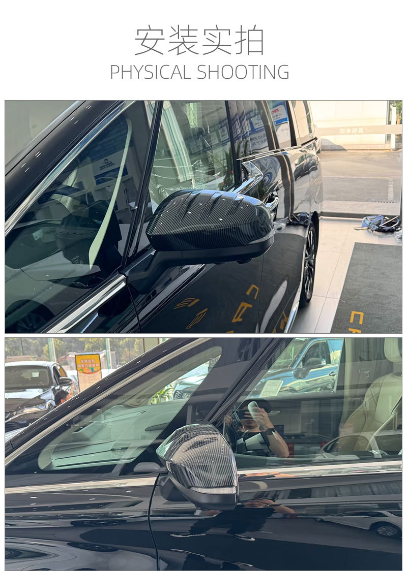 Applicable to 23-24 Toyota ELFA fuel tank cap decorative stickers Wilfa exterior decoration modification accessories