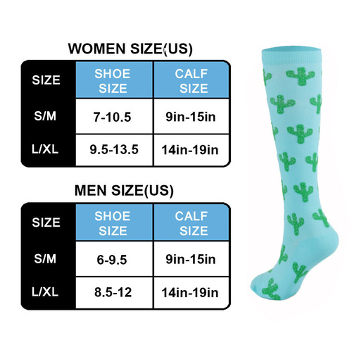 Cross-border supply of Compression socks, compression socks, elastic socks, sports socks, beautiful leg socks
