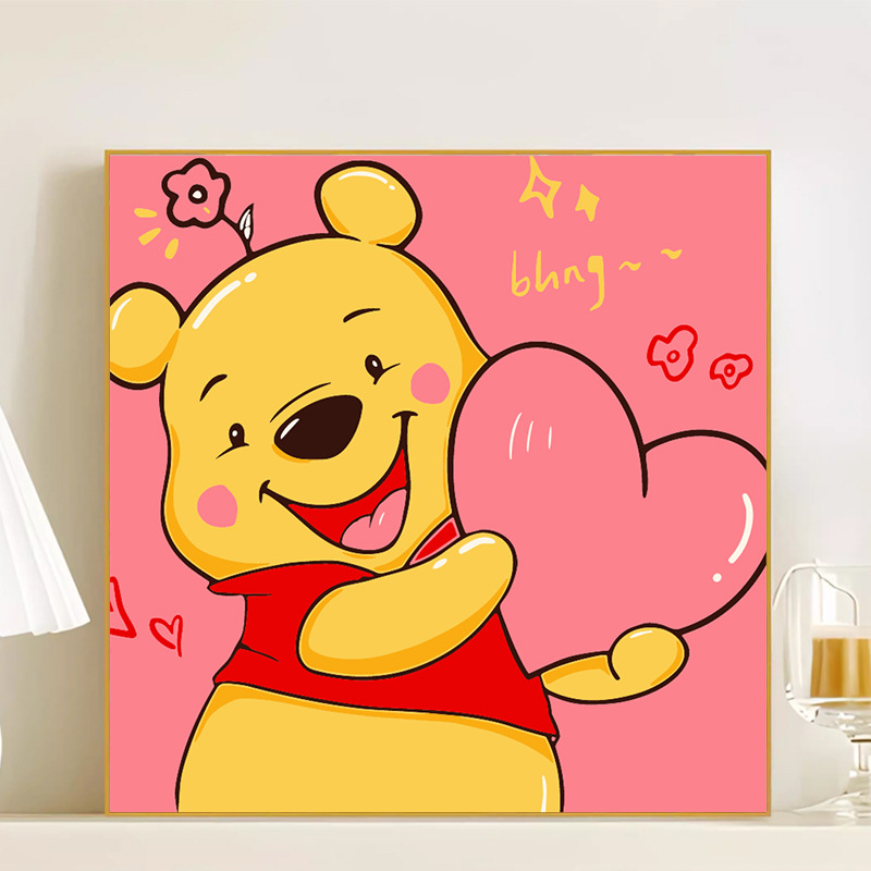 LL031 / 20*20CM(画笔+颜料+绷好内框）