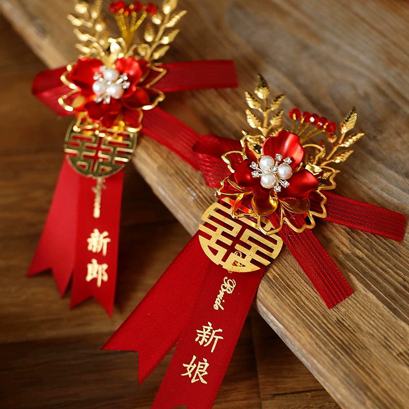 Корсаж Свадьба полная семья Невеста и жених свадьба родители высококачественный лучший мужчина подружки невесты Добро пожаловать брошь моделирование