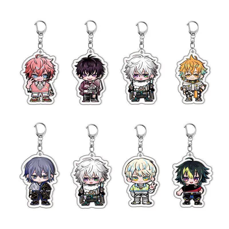 [【Mezzanine】Virtual anchor acrylic double-sided keychain ·Anime peripheral backpack pendant exquisite decorations]