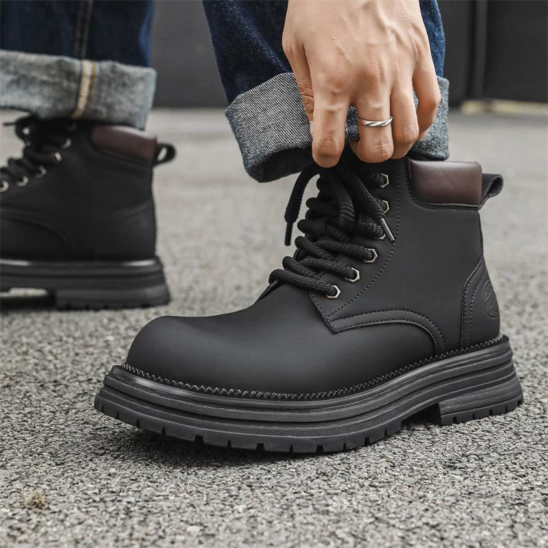 Martens, полусапоги демисезонные, английский стиль, платформа, британский стиль