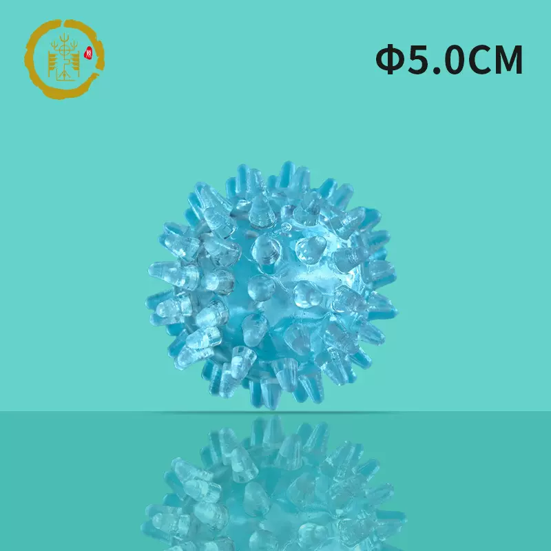 φ5.0CMTPR狗狗磨牙球宠物刺球材质耐磨耐咬可抛掷互动dog toys