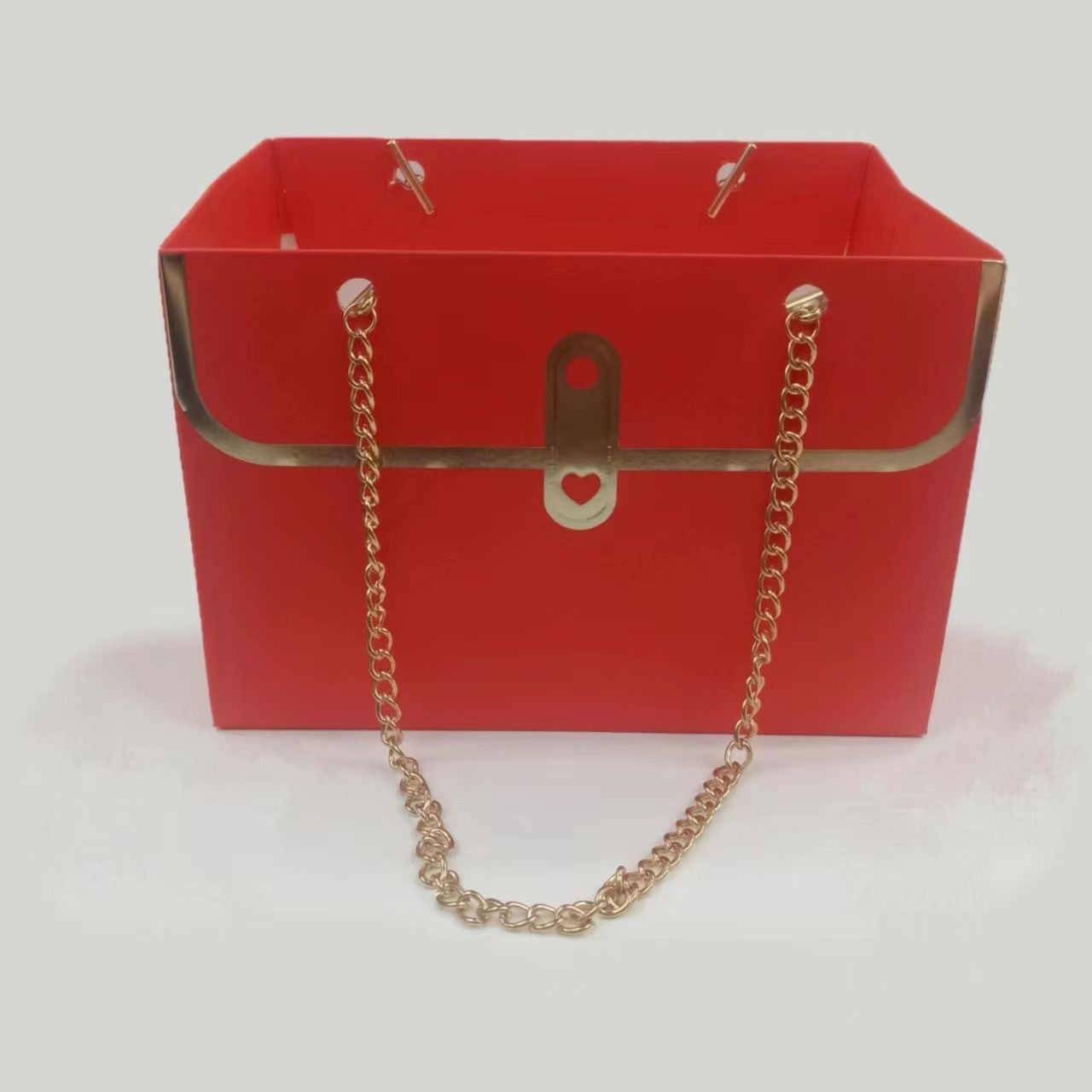 트렌디한 브랜드 작은 봉지 - 빨간색, 고객 서비스에 문의하세요.