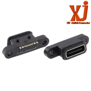 �������ˮTypecĸ��16P С�ͷ�ˮTypec���� ����USB���16P