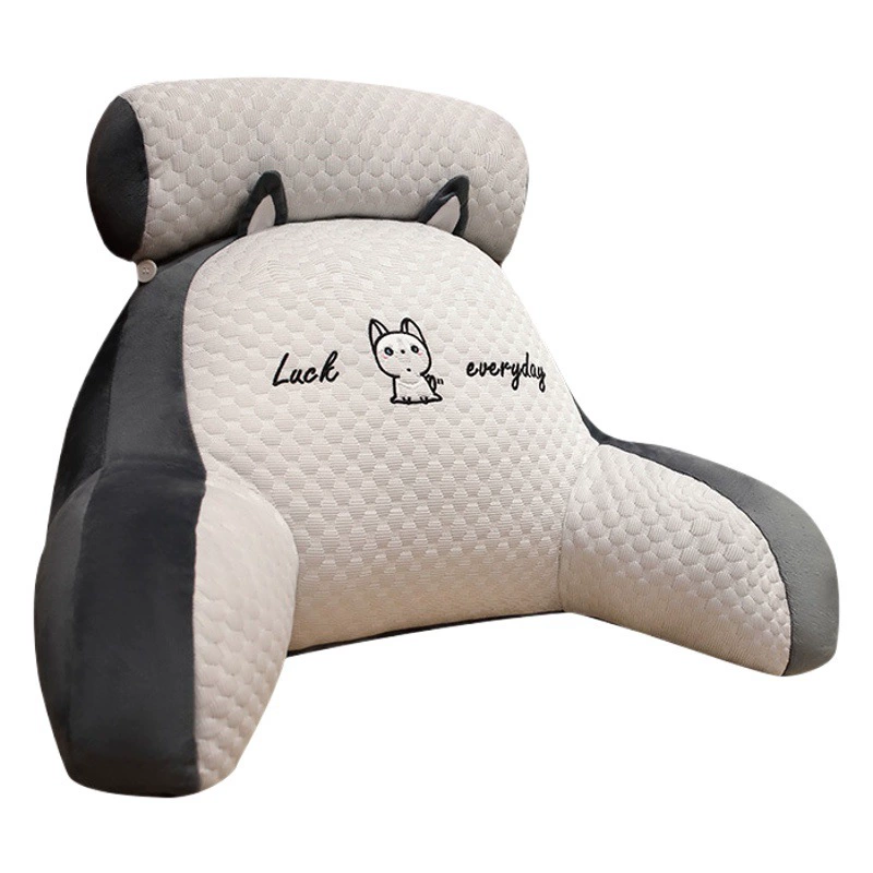 Оптовое поколение ледяных бобов прикроватная подушка мягкая сумка подушка для кровати большая подушка для спины девушка спальный латекс