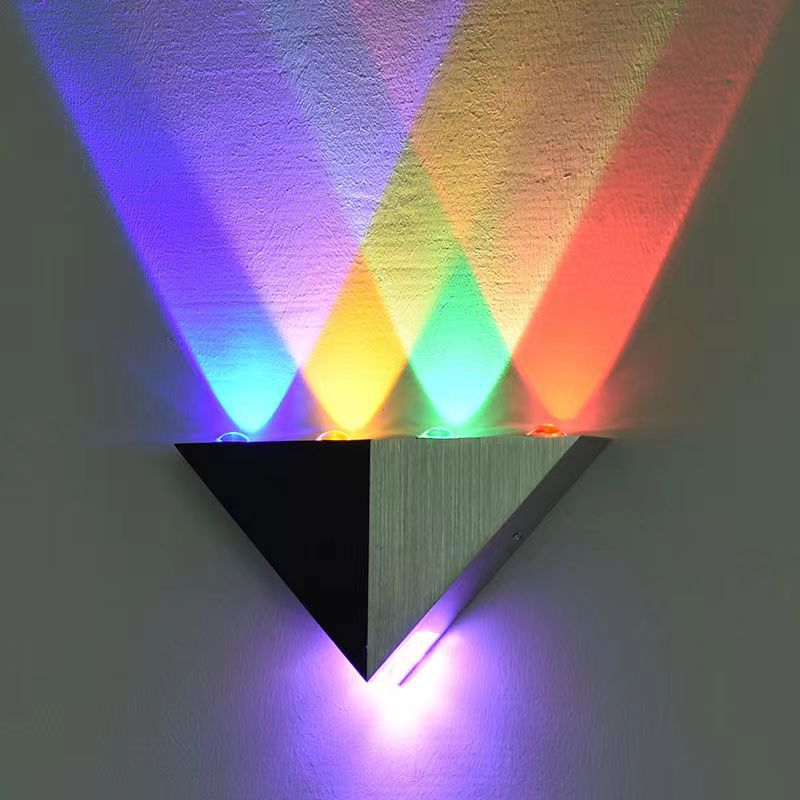 LED Double Wall Lamp Indoor Aluminum Wall Decoration Lamp Bedside Living Room Corridor Lighting Modern Simple Wall Lamp