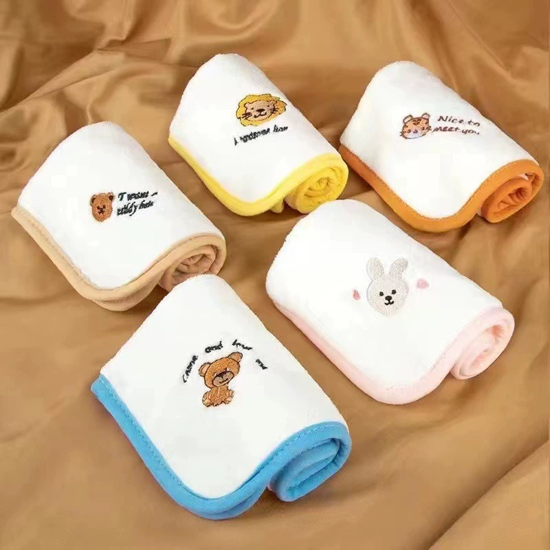 Children's soft towel for new born, handkerchief for face washing for kindergarten