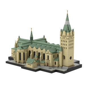Cross-Border Building Blocks Cross-Border Moc: C7697 Paderborn Cathedral Modular Building 3164 Particle Number