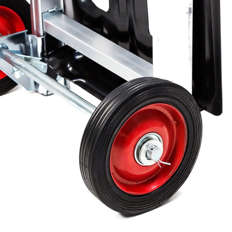 Логистическая тележка, портативная тележка, складная телескопическая тележка, многофункциональная планшетная тележка из алюминиевого сплава, транспортный грузовик