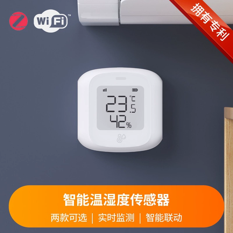 Умный дом с экраном, дисплеем температуры и влажности в помещении, светодиодным экраном, датчиком температуры и влажности Bluetooth zigbee3.0