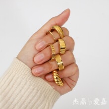�ܶ��W�����P䓽�ɫ��ָţ�Ǹ߼���ins�䓲���ɫ���Ůrings�Ʒ