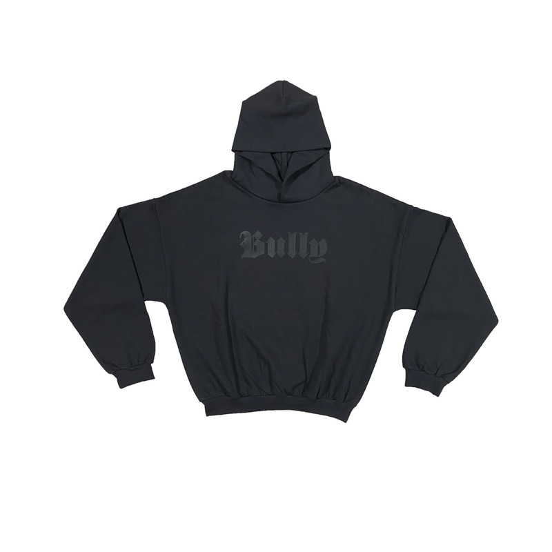 Kanye Kanye YEEZY Peripheral BULLY Album American Thin Velvet Loose Men's and Women's Couple fleece-lined Hoodie Sweater Kanye Kanye YEEZY Peripheral BULLY Album American Thin Velvet Loose Men's and Women's Couple fleece-lined Hoodie Sweater