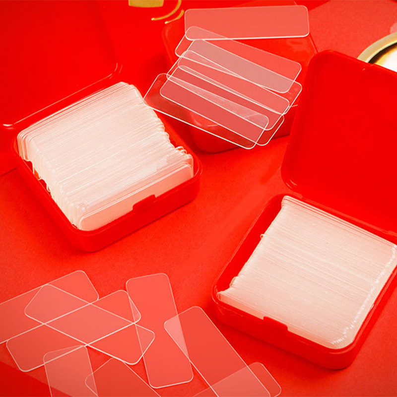 双面胶贴对联专用透明无痕不残留盒装双面贴强力粘性春联亚克力贴