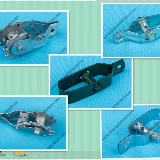 工厂直供电子围栏用紧线器 铝轮拉紧器