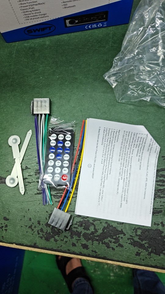 Cross-Border New 1789 Car Mp3 Player Bluetooth Car Mp3 Card USB Flash Drive Dual U Charging Radio Colorful