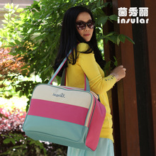 游泳馆单肩包多功能大容量妈咪包 时尚手提待产包母婴包批发