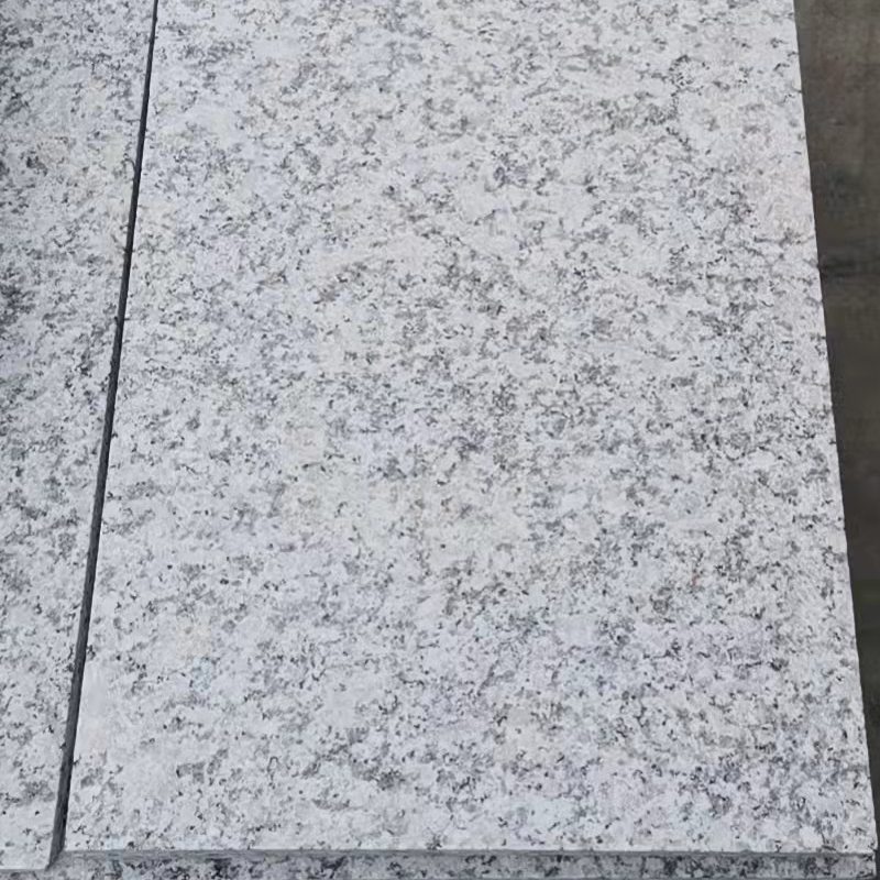 Granite Floor Stone Sesame Grey Black and White Fire Board Litchi Surface Golden Hemp Outdoor Square Garden Road Floor Tile