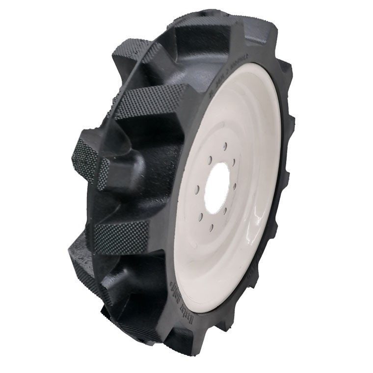 厂家销售16X400实心橡胶轮农业机械轮胎人字胎Mastergold微耕机轮