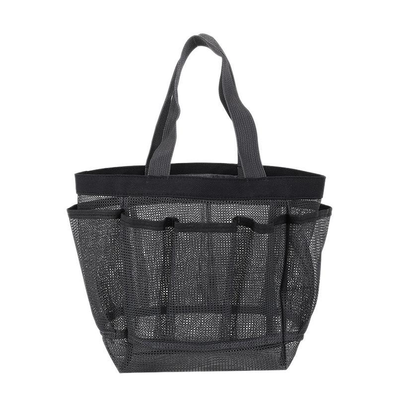 Cesta de baño Portátil Bolsa de baño plegable malla fitness natación bolsa de almacenamiento de gran capacidad Portátil Bolsa de playa