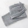 Navy blue plaid/men
