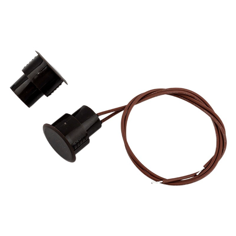 Встроенная дверная Магнитная сигнализация Противоугонная Проводная дверная Магнитная сигнализация Детектор сигнализации скрытая дверь магнитная нормально Закрытая нормально открытая