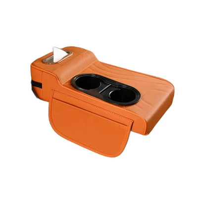 High-End Leather Car Tissue Box | Armrest box pad