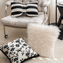 雪尼爾沙發抱枕套批發現代簡約靠枕客廳樣板間飄窗床頭靠墊 套靠