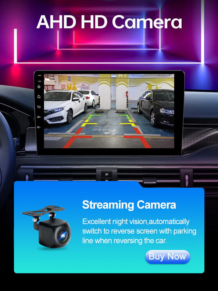 Cross-border car navigation 4G eight nuclear Netcom HC8581 wireless carplay auto Android universal navigation