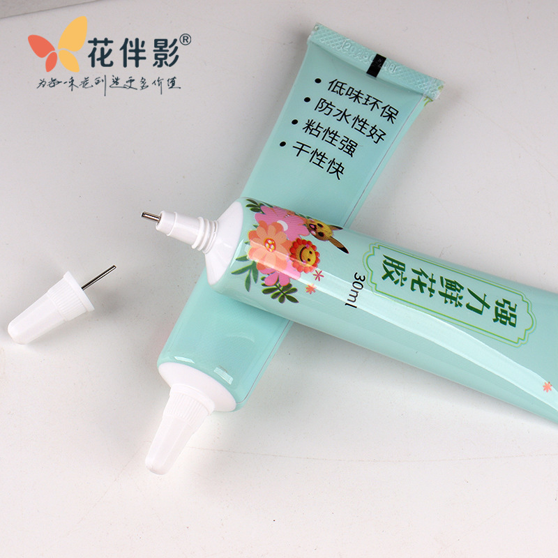 Powerful flower glue, flower cold glue, floral art glue, waterproof flower sticking cold gel bouquet diy flower arrangement wrapping glue