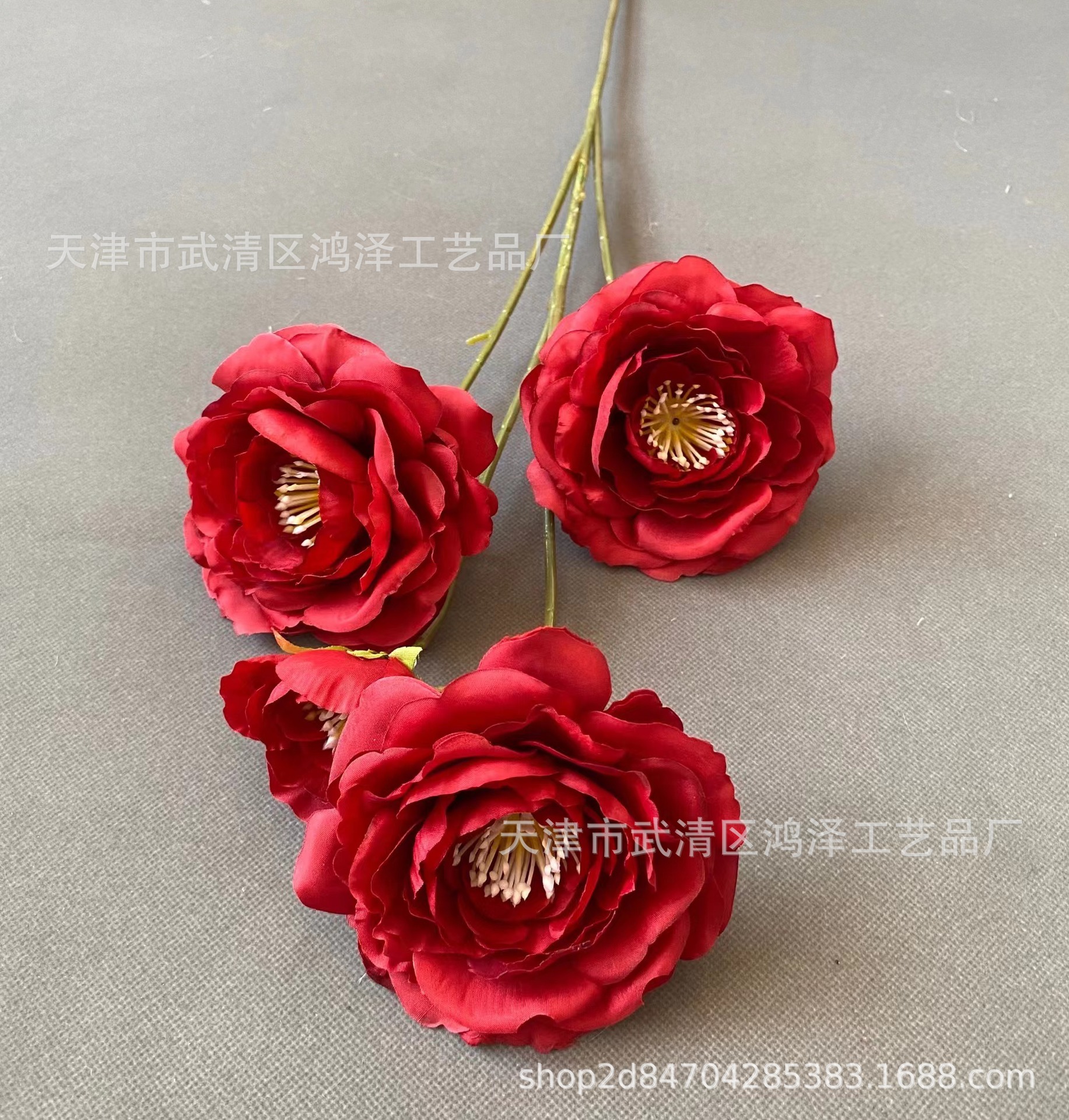 4 머리 이슬 연꽃