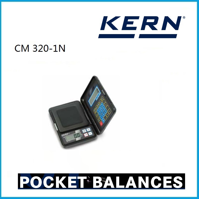 320g 带有集成袖珍计算器的袖珍天平 CM 320-1N  Kern品牌