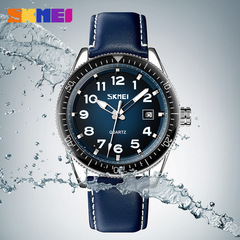 Skmei Moment Beauty Fashion Large Dial Quartz Men's Watch Trend Brand Cross-border E-commerce Best Selling Single Calendar Men's Watch