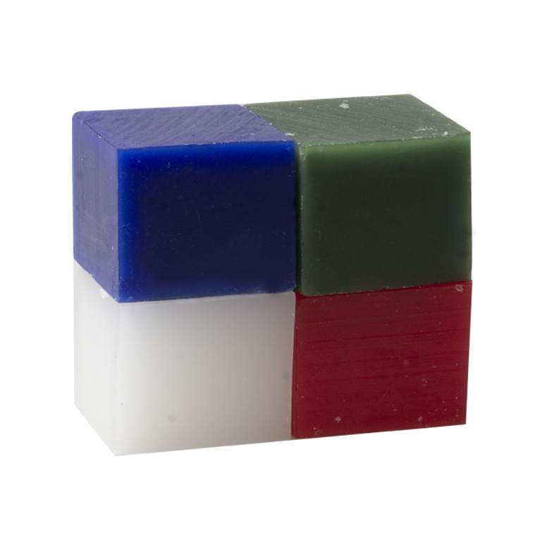 Materiales dentales, consumibles orales, productos de cera, cera para incrustaciones, cera de grabado para enseñanza, bloques de cera de cuatro colores para enseñanza