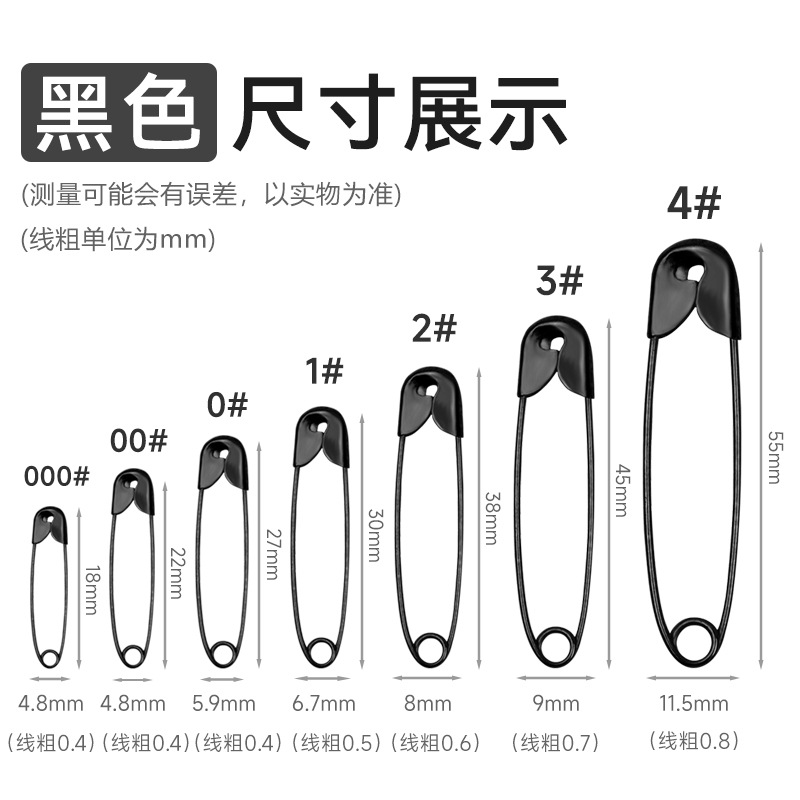 Chal de broche al por mayor de fábrica, hebilla de chal, broche de seguridad anticuado, hebilla de placa de hierro galvanizado, tamaño completo, stock
