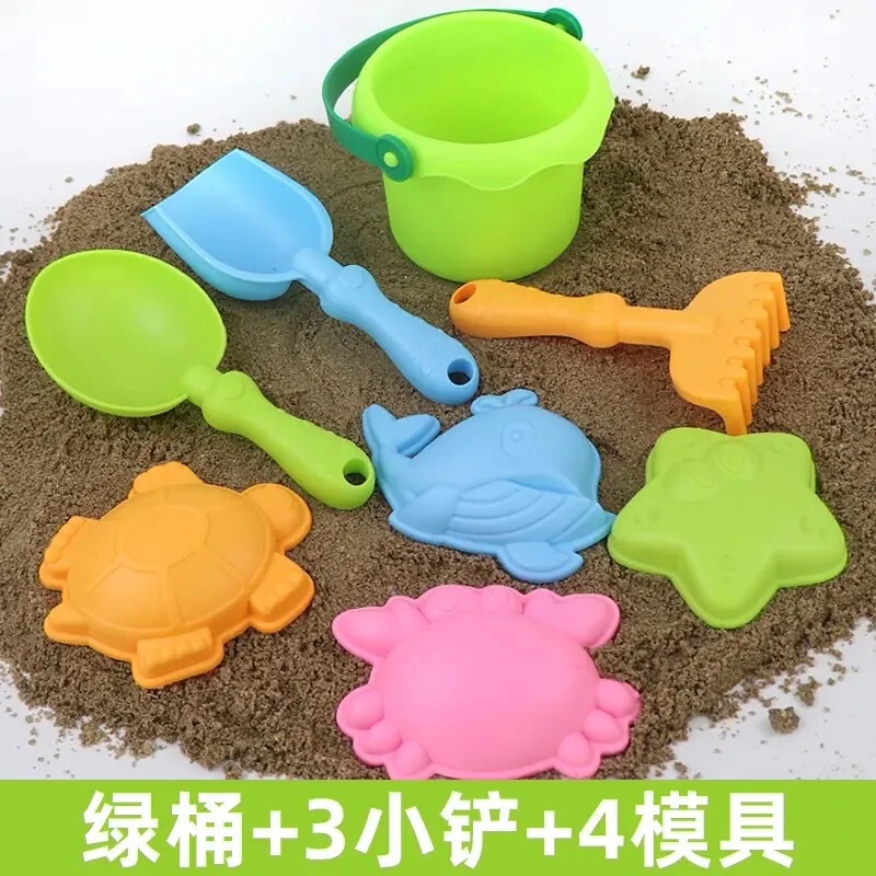 儿童沙滩玩具套装挖沙玩雪打雪仗工具户外摆地摊批发耐摔戏水铲雪|undefined