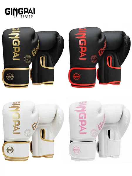 Professional Boxing Gloves for Adults, Free Fighting, Muay Thai Fighting, Men's and Women's Training Gloves, Wear-Resistant and Breathable